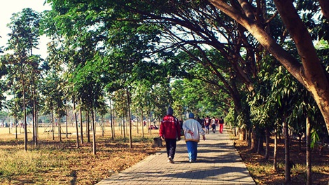 malanguklam jogging track, lapangan Rampal